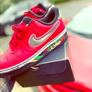 Custom paint job on shoes $55 with pre-owned shoe